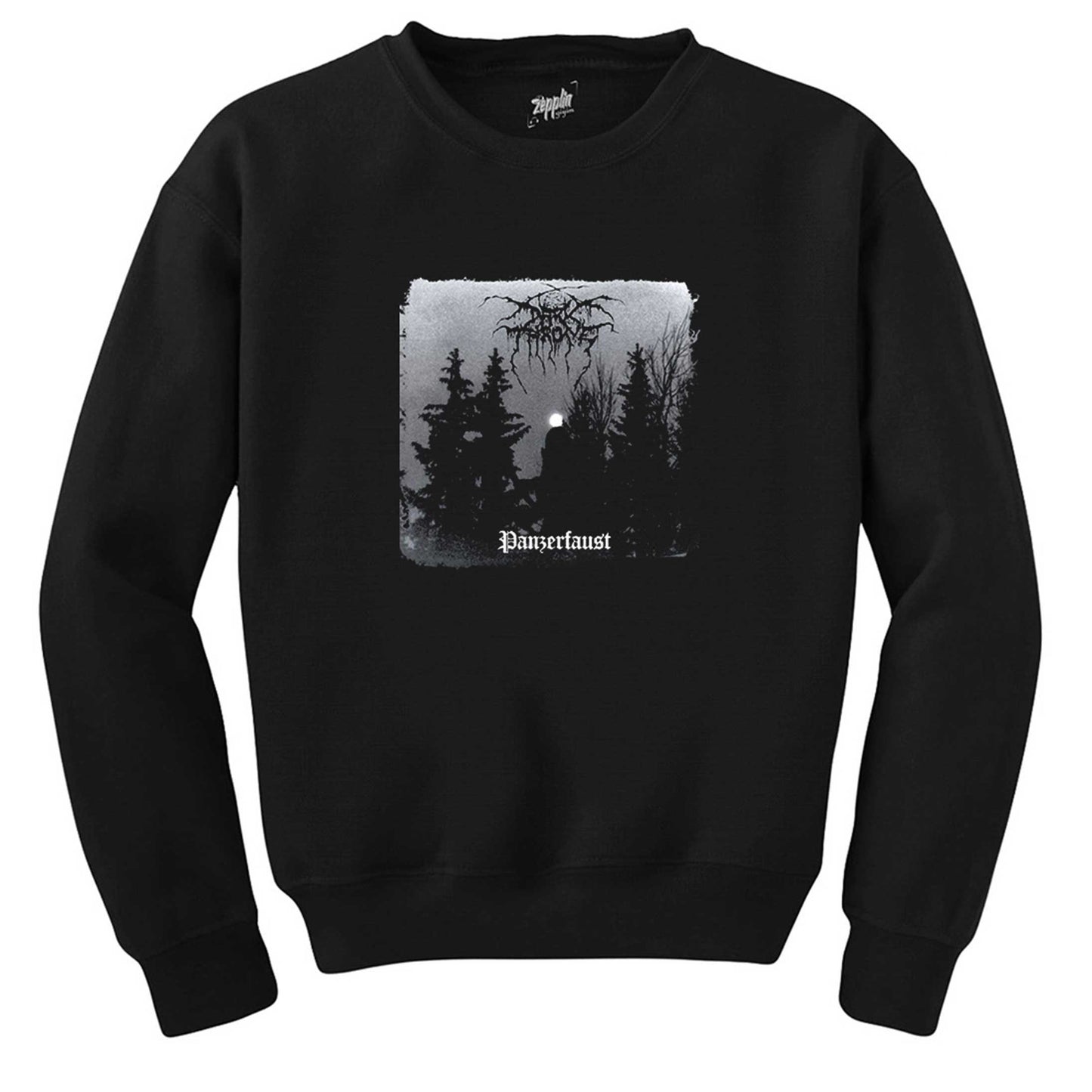 Darkthrone Panzerfaust Siyah Sweatshirt