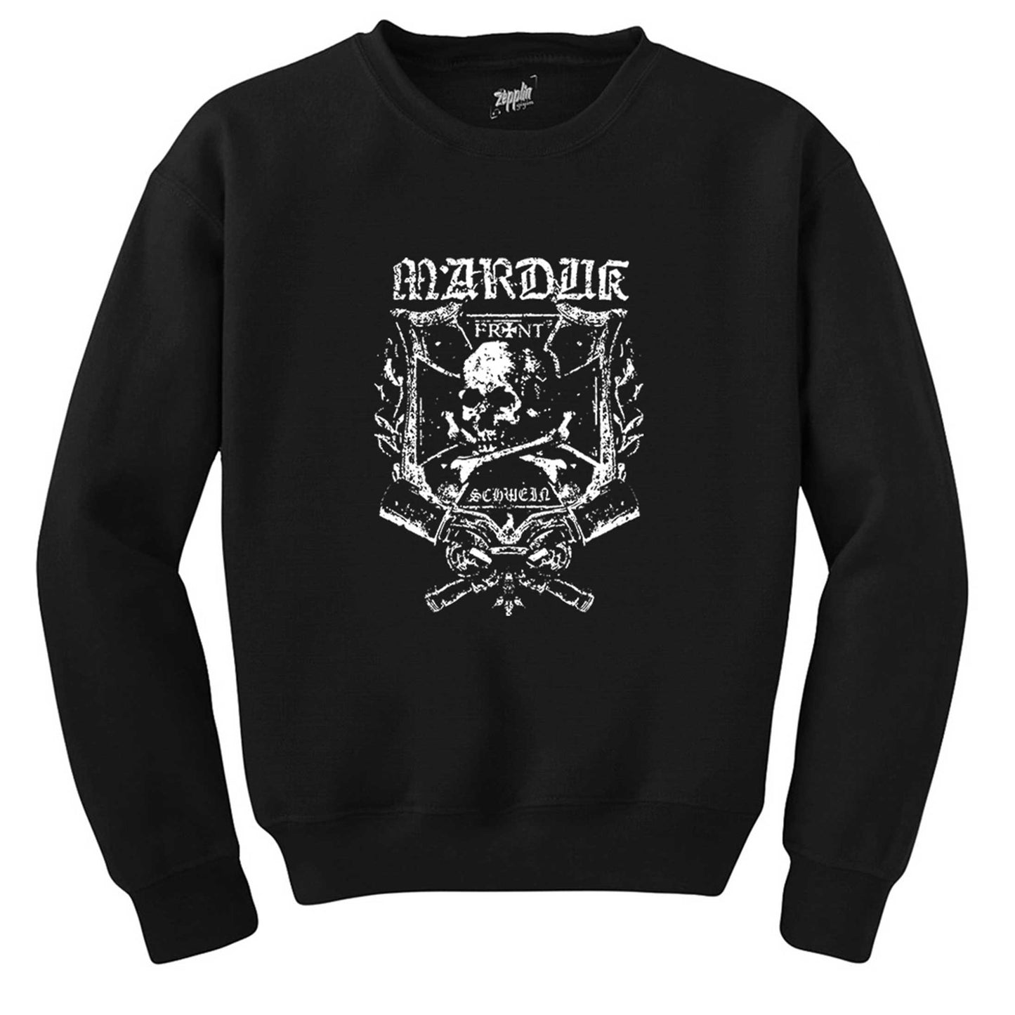 Marduk Front Siyah Sweatshirt