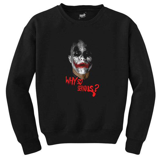 Joker How Alone You Really Are Siyah Sweatshirt