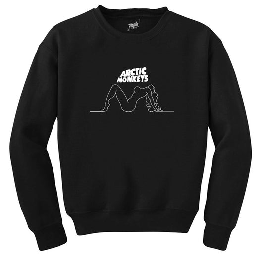 Arctic Monkeys Girl Siyah Sweatshirt