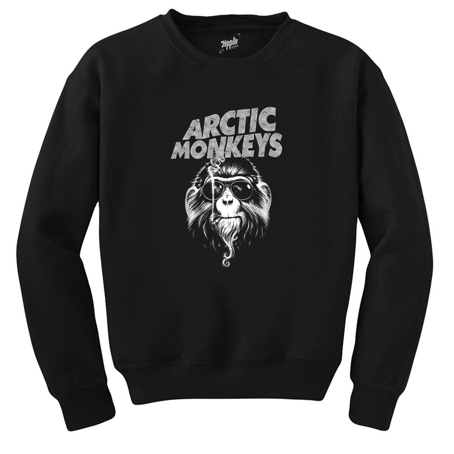 Arctic Monkeys Monkey Siyah Sweatshirt