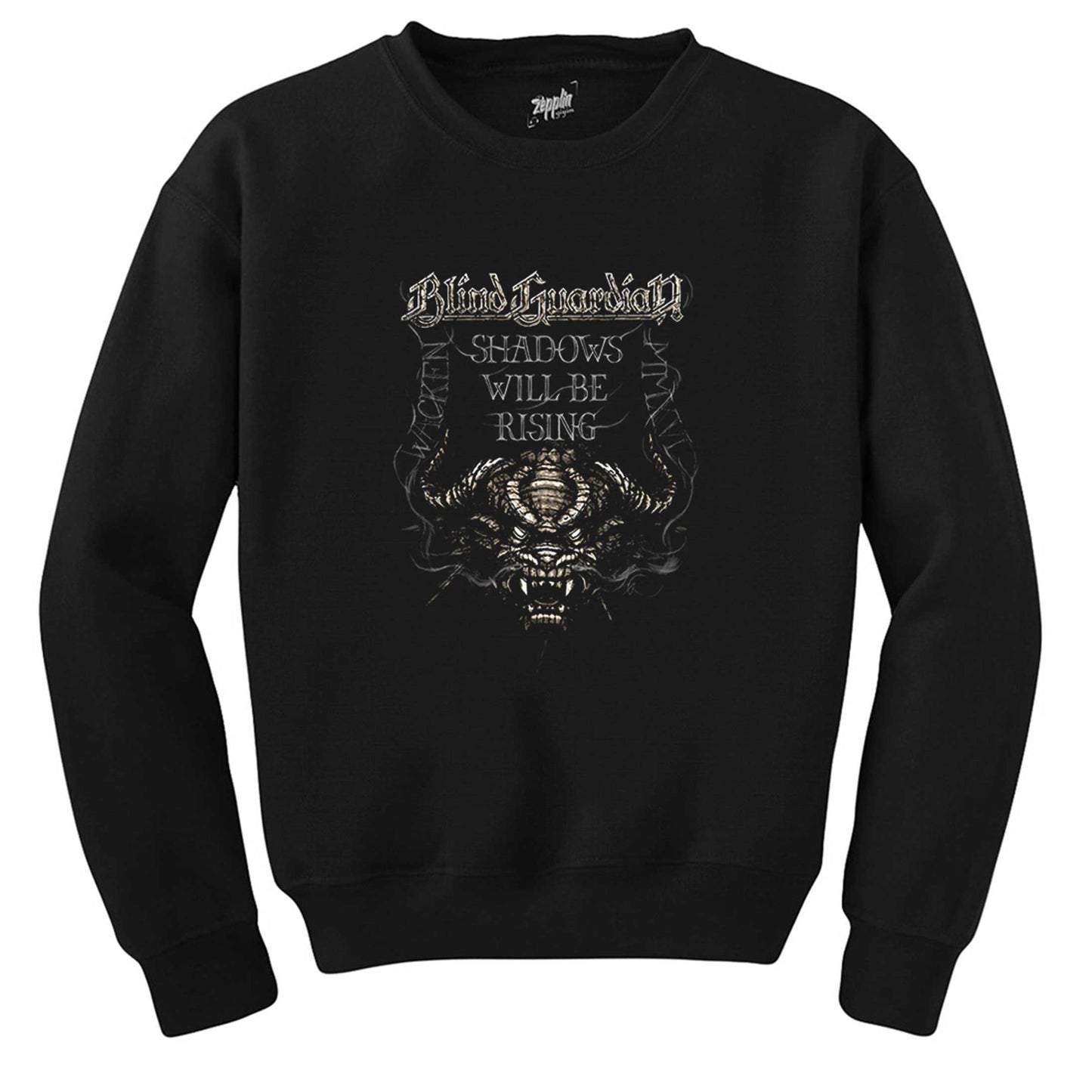 Blind Guardian Shadows Will Be Rising Siyah Sweatshirt