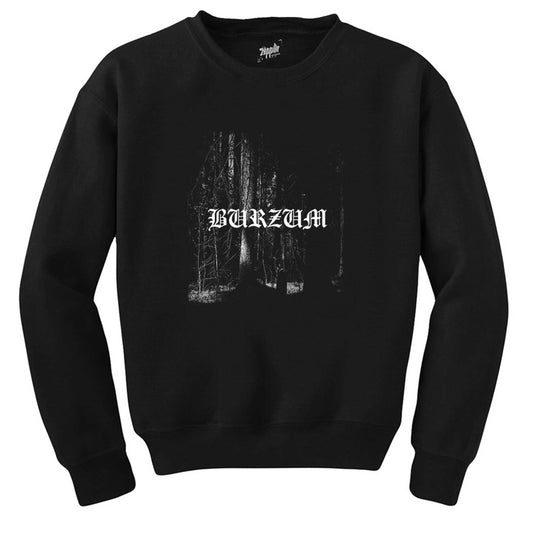 Burzum Woods Siyah Sweatshirt