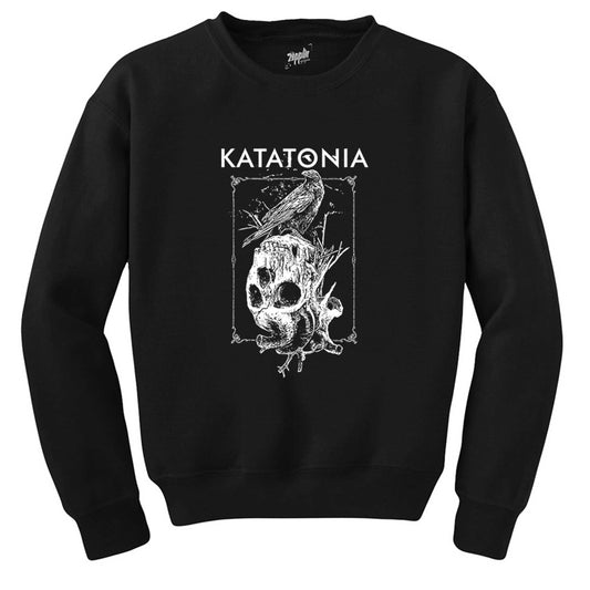 Katatonia Crow Siyah Sweatshirt