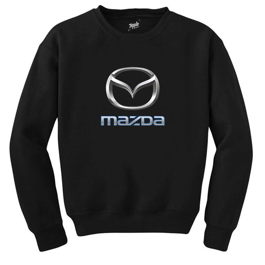 Mazda Logo Siyah Sweatshirt