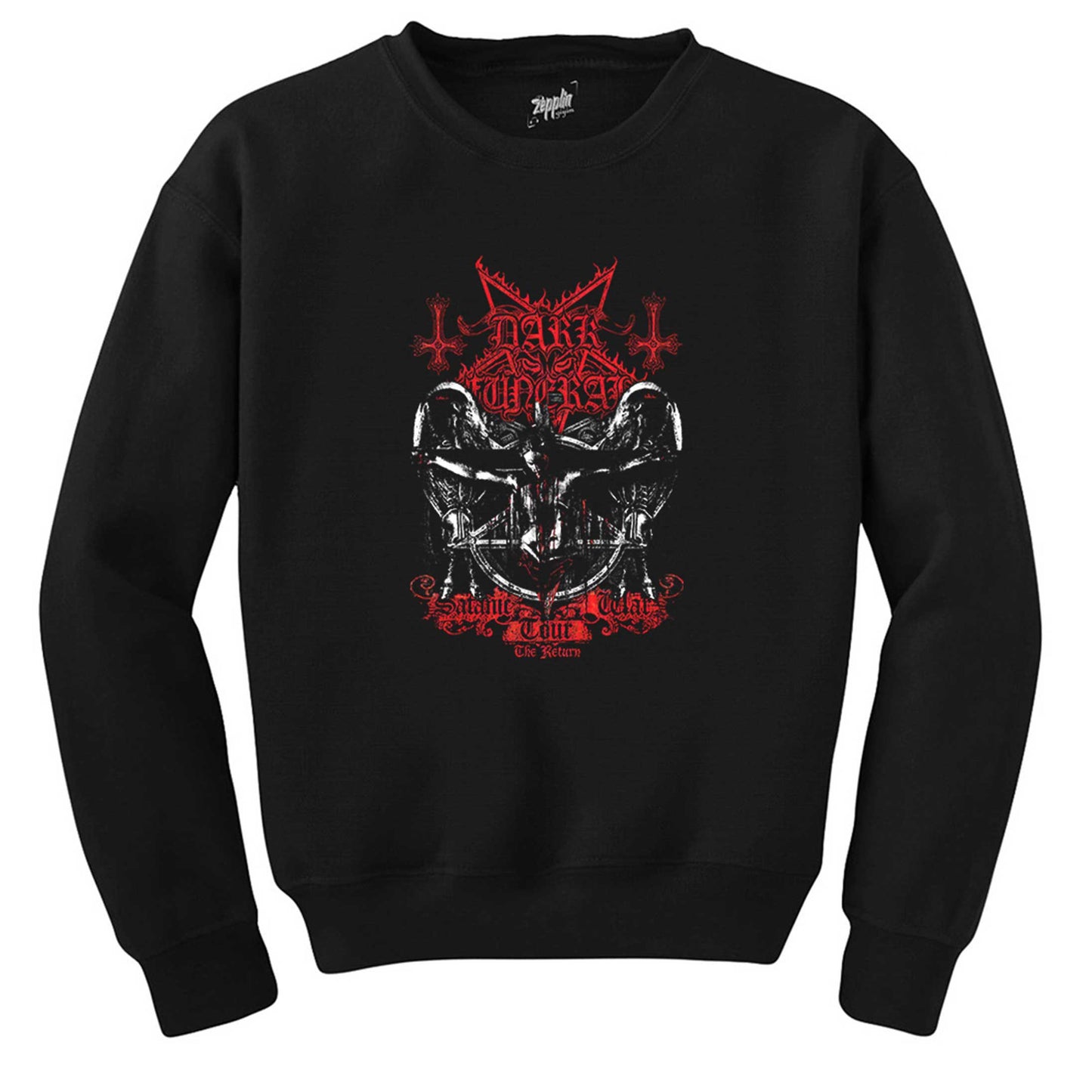 Dark Funeral Tour Siyah Sweatshirt