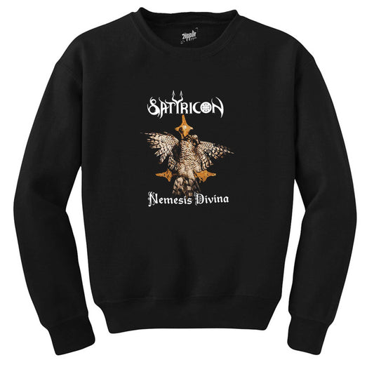 Satyricon Nemesis Divina Siyah Sweatshirt