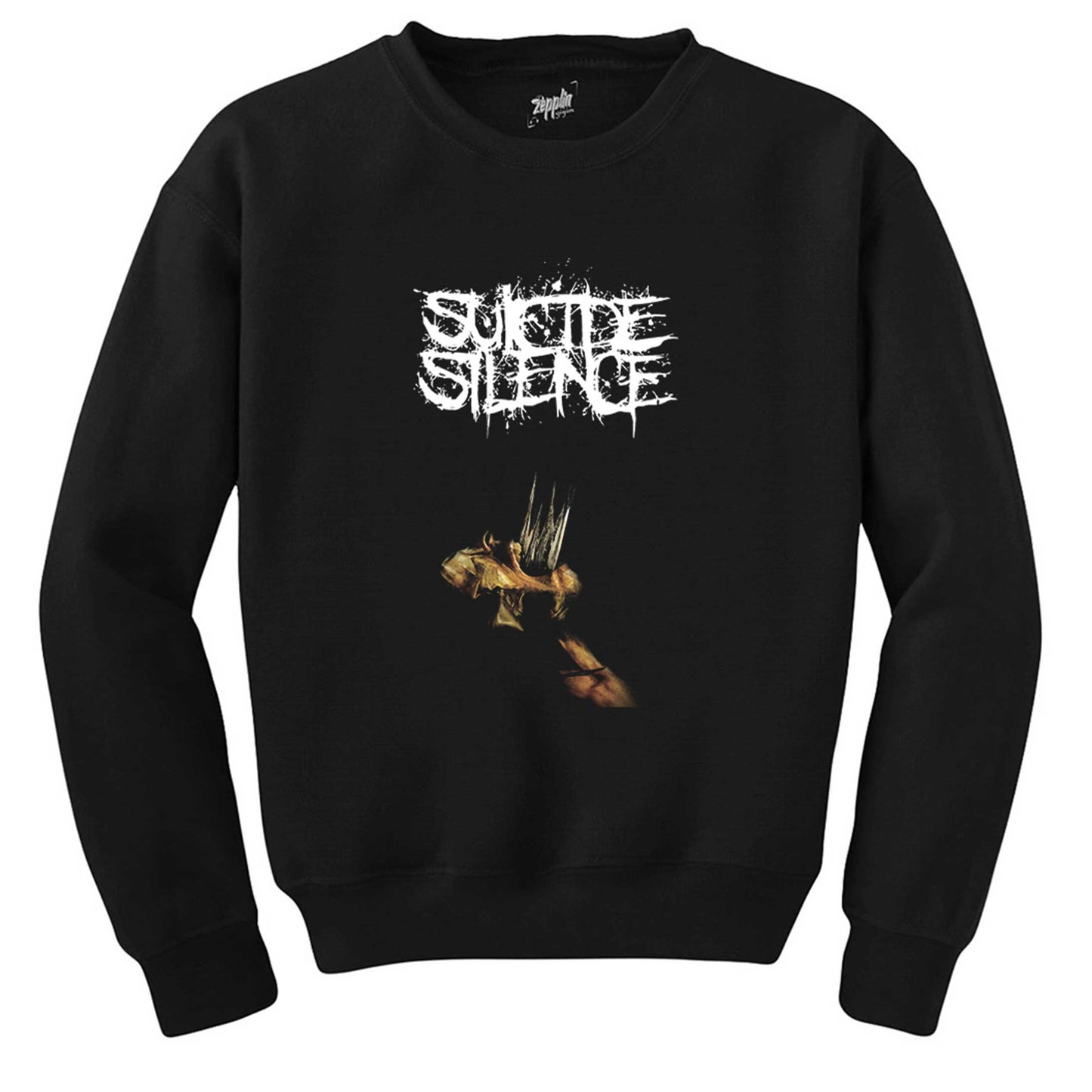 Suicide Silence The Cleansing Siyah Sweatshirt