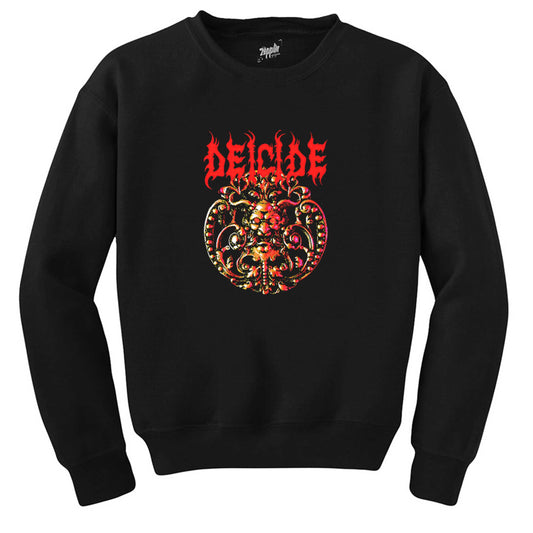 Deicide Album Siyah Sweatshirt