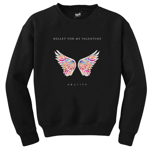 Bullet for My Valentine Gravity Siyah Sweatshirt