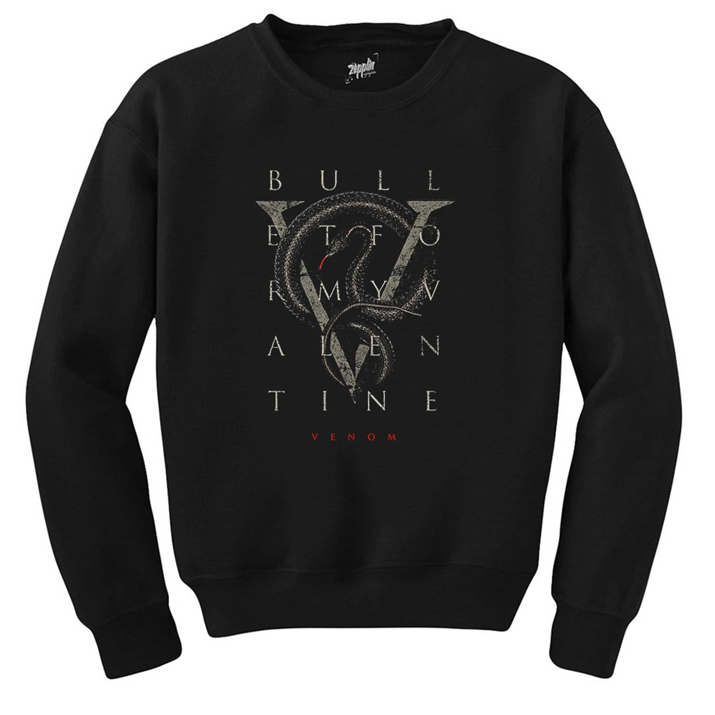 Bullet for My Valentine Venom Siyah Sweatshirt