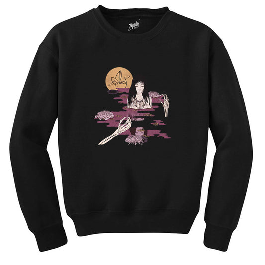 Alcest Kodama Siyah Sweatshirt
