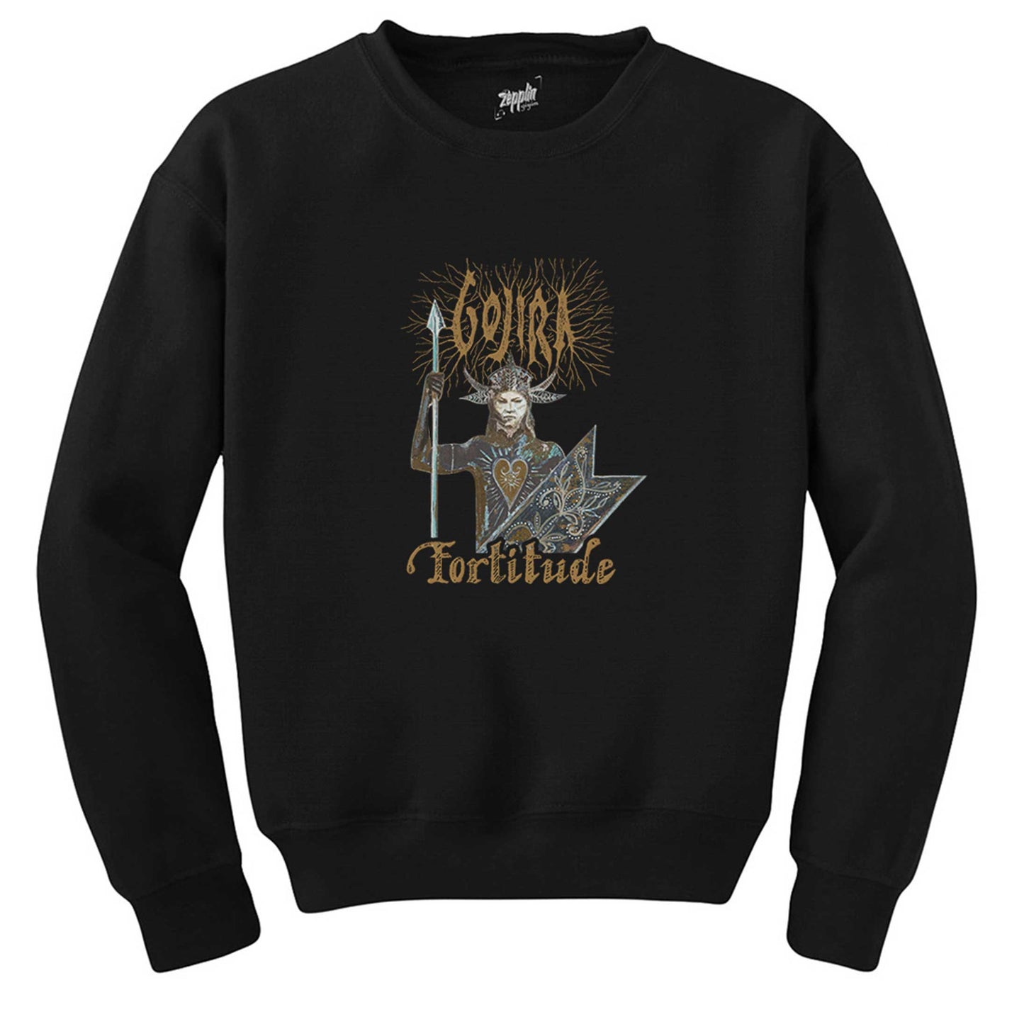 Gojira Fortitude Siyah Sweatshirt