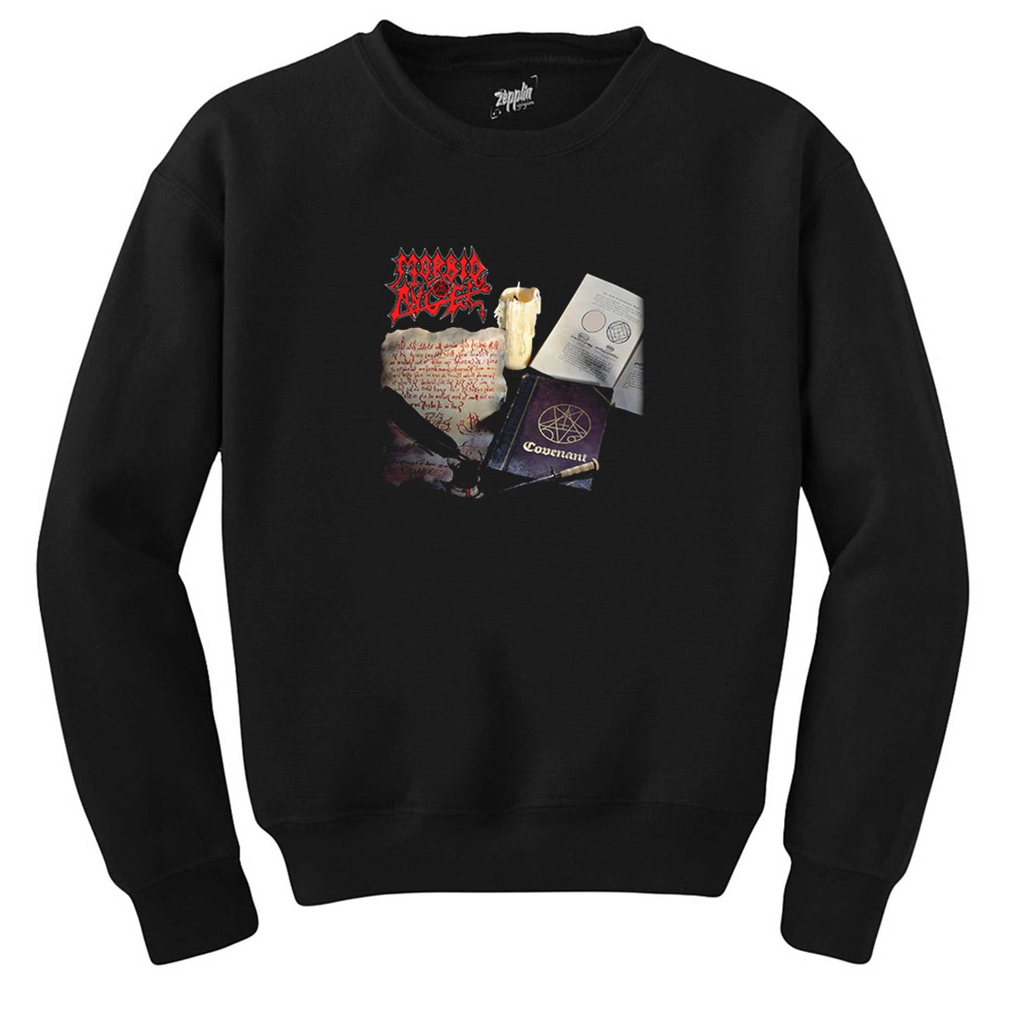 Morbid Angel Covenant Siyah Sweatshirt