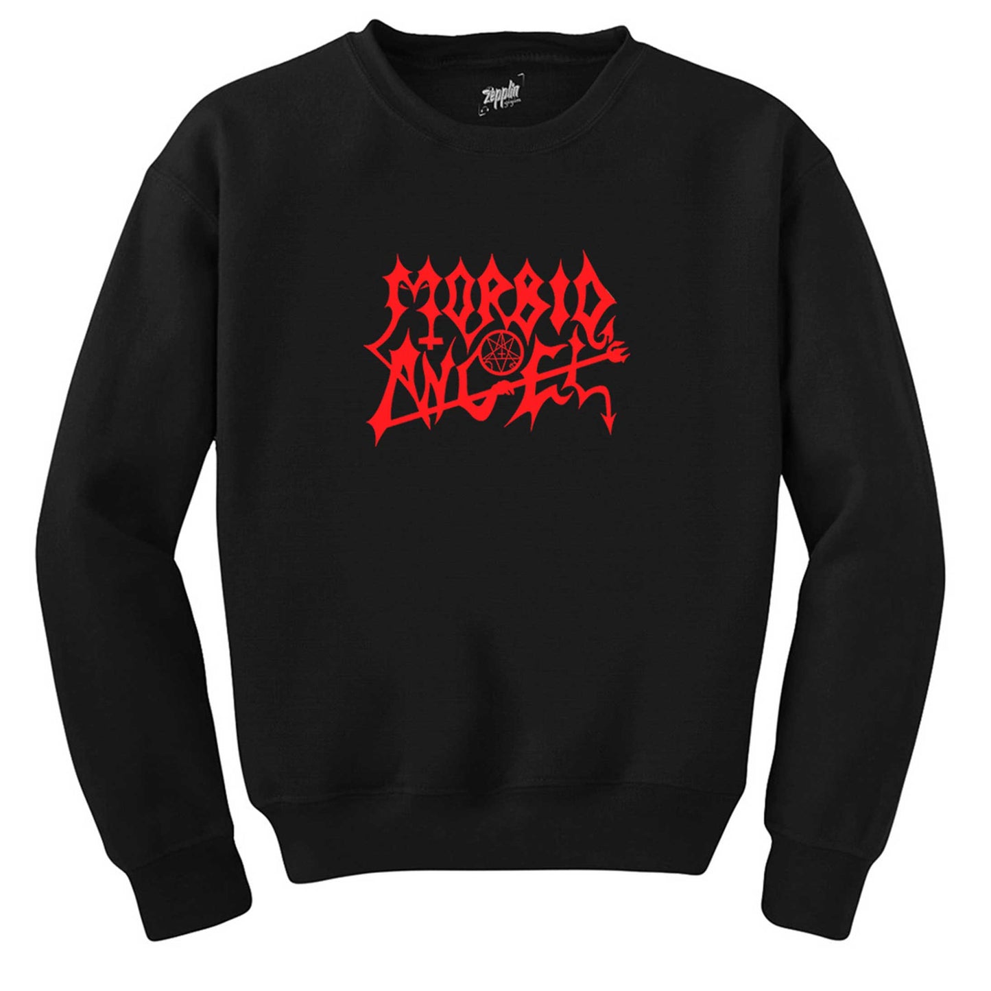 Morbid Angel Logo Siyah Sweatshirt