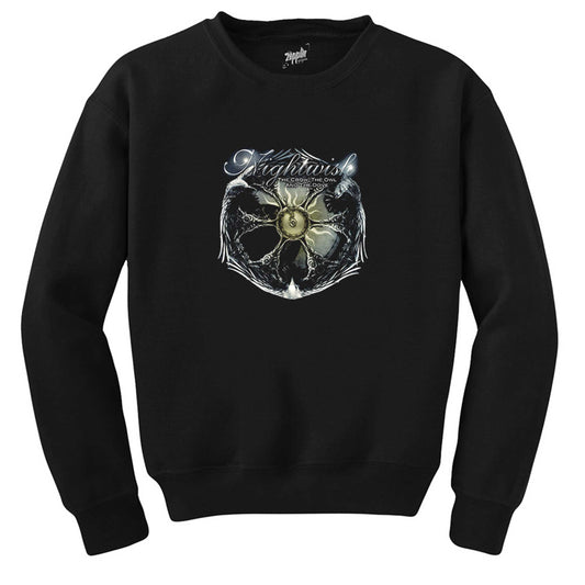 Nightwish The Crow The Owl Siyah Sweatshirt