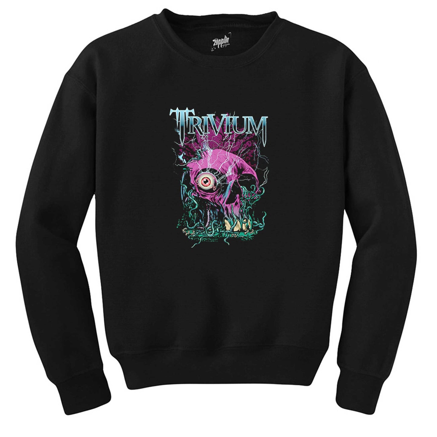 Trivium Design Siyah Sweatshirt