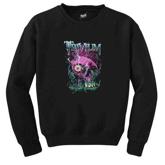 Trivium Design Siyah Sweatshirt