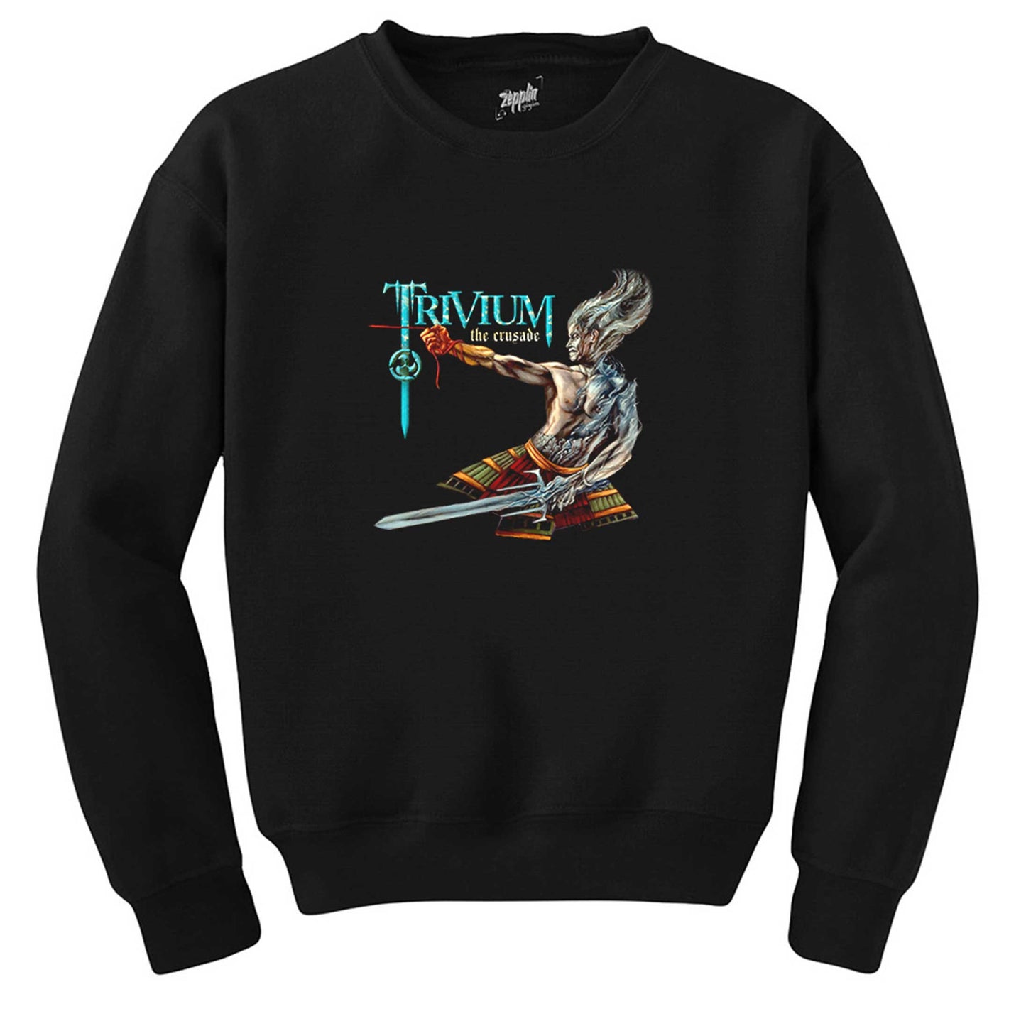 Trivium The Crusade Siyah Sweatshirt