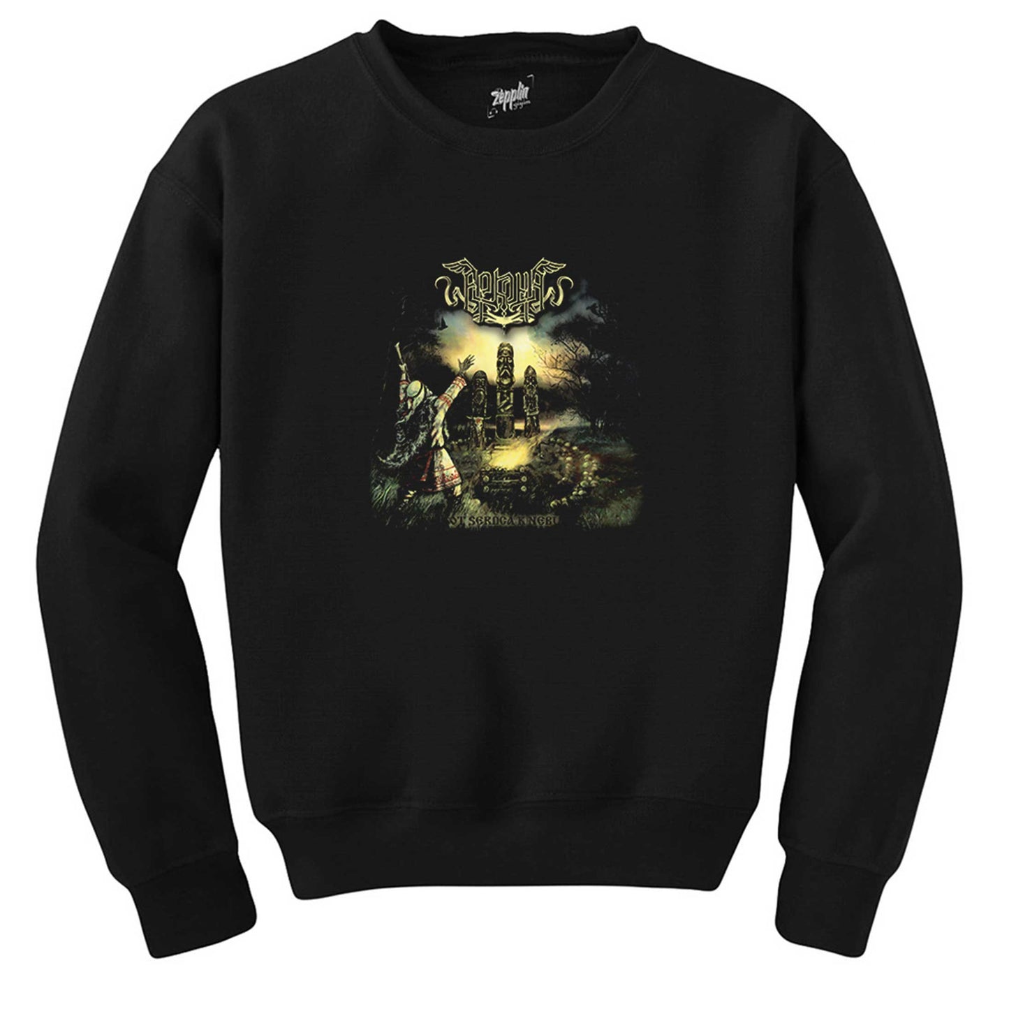 Arkona Ot Serdtsa K Nebu Siyah Sweatshirt