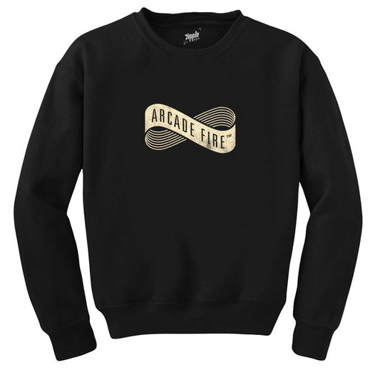 Arcade Fire Live On Stage Siyah Sweatshirt