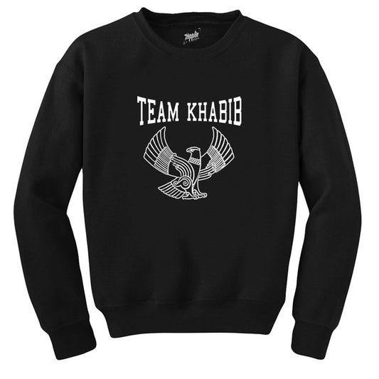Khabib Nurmagomedov Team Essential Siyah Sweatshirt
