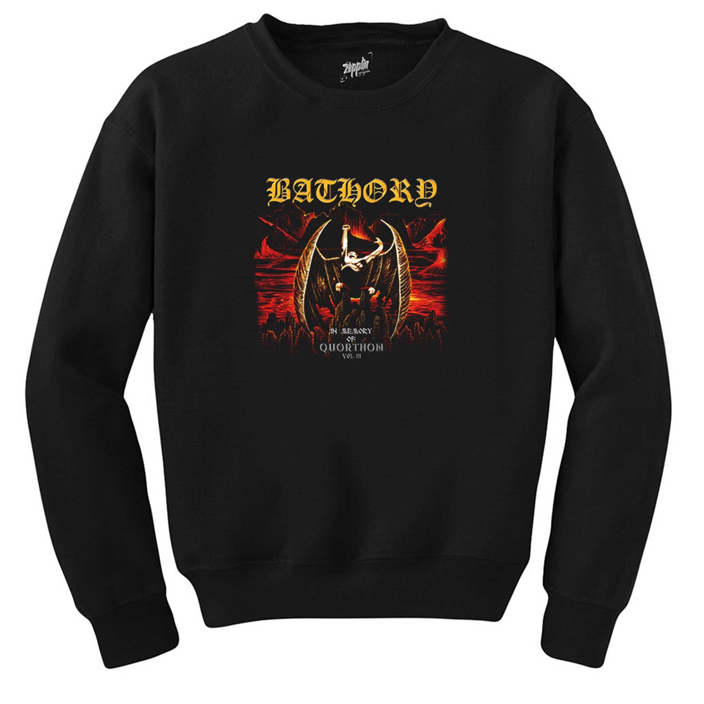 Bathory In Memory of Quorthon Siyah Sweatshirt