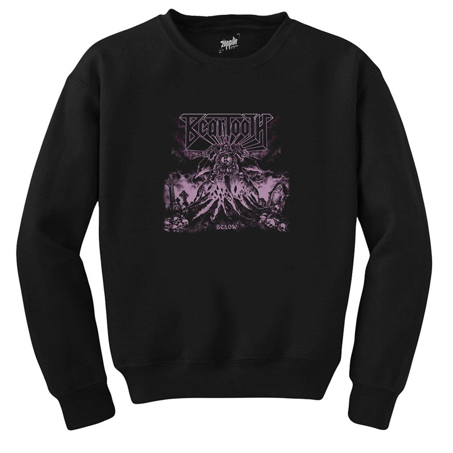 Beartooth Below Siyah Sweatshirt