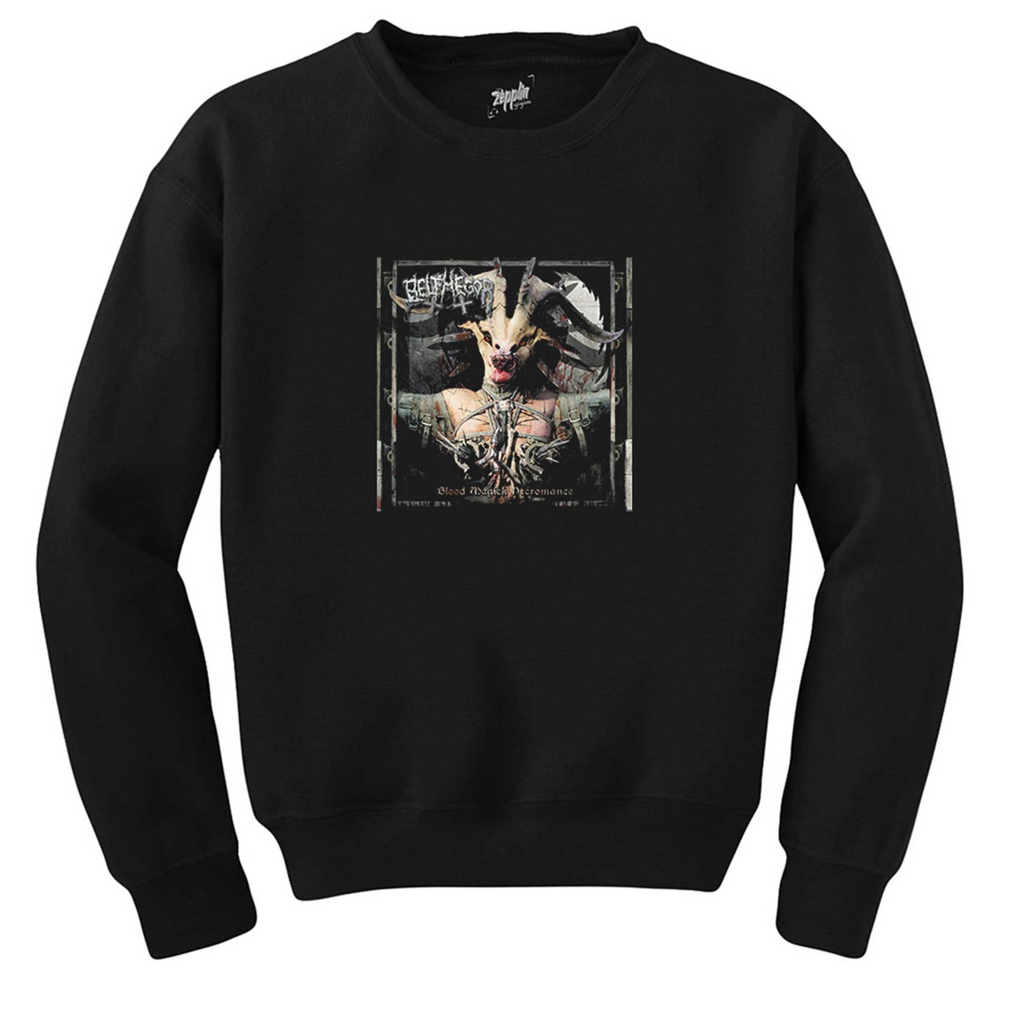 Belphegor Blood Magick Necromance Siyah Sweatshirt