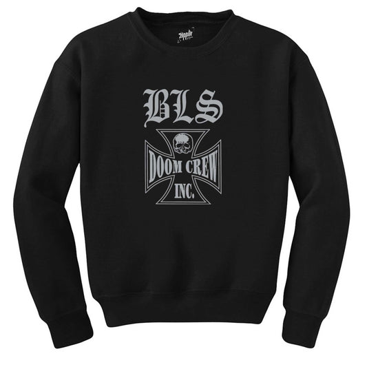 Black Label Society Doom Crew Siyah Sweatshirt