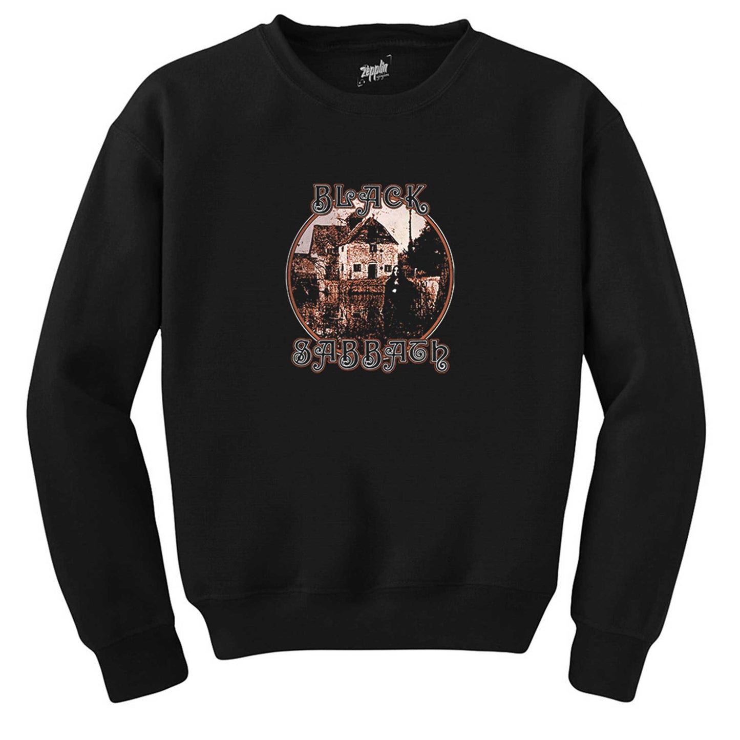 Black Sabbath House Album Siyah Sweatshirt