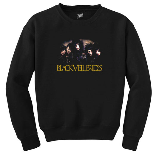 Black Veil Brides Grup Siyah Sweatshirt