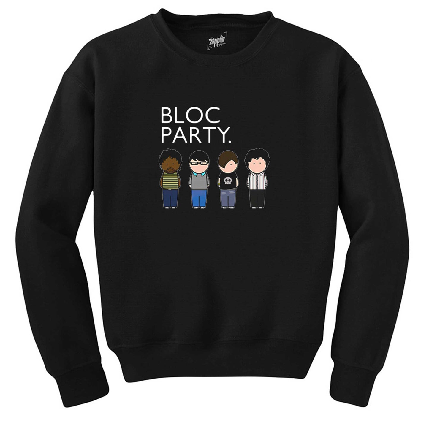 Bloc Party Grup Siyah Sweatshirt