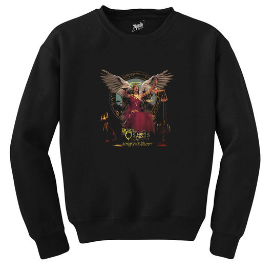 Born of Osiris Angel or Alien Siyah Sweatshirt