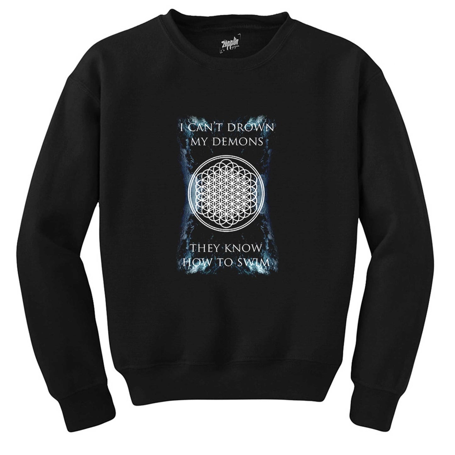 Bring Me The Horizon I Can't Drown My Demons Siyah Sweatshirt