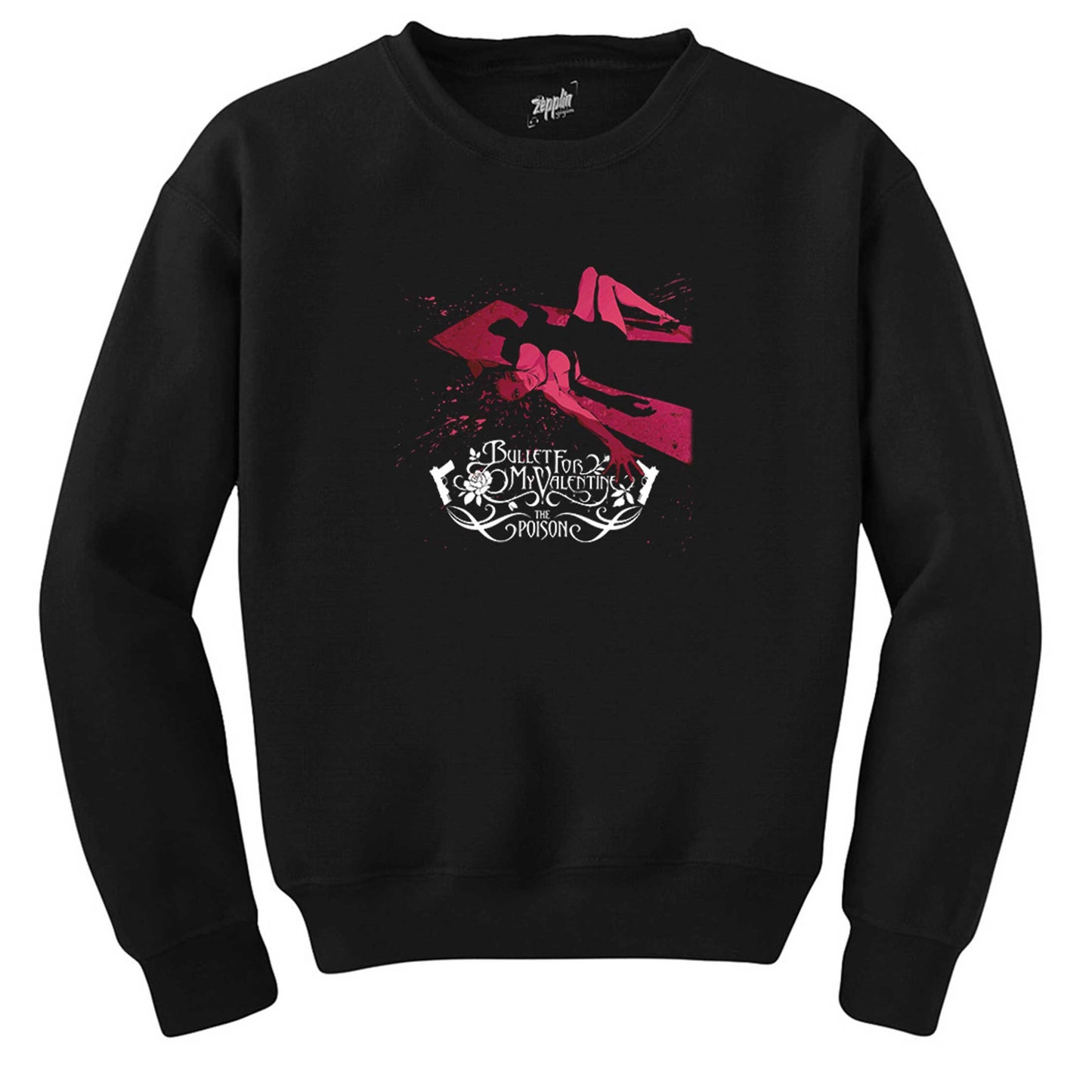 Bullet for My Valentine The Poison Siyah Sweatshirt