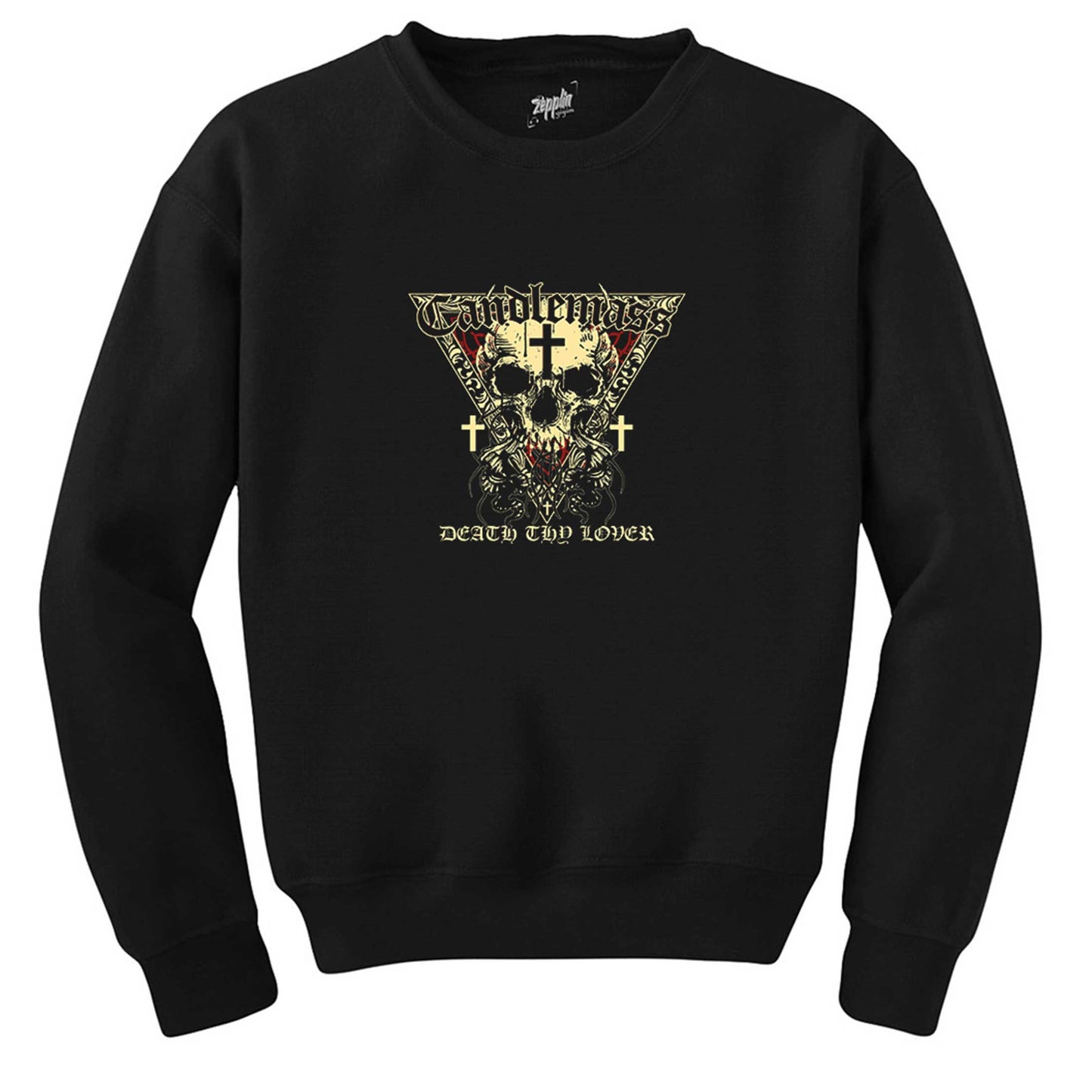 Candlemass Death Thy Lover Siyah Sweatshirt