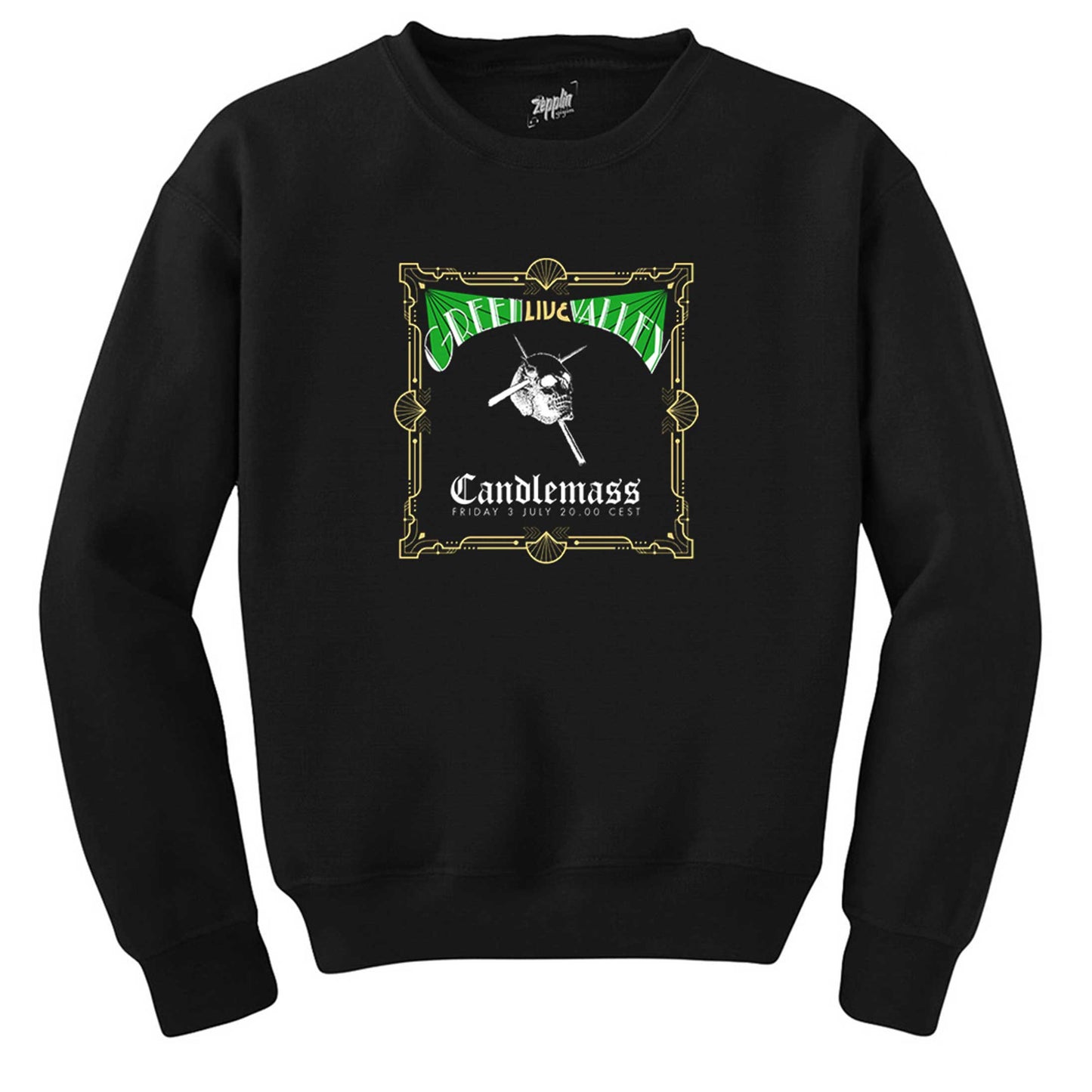Candlemass Green Valley Siyah Sweatshirt