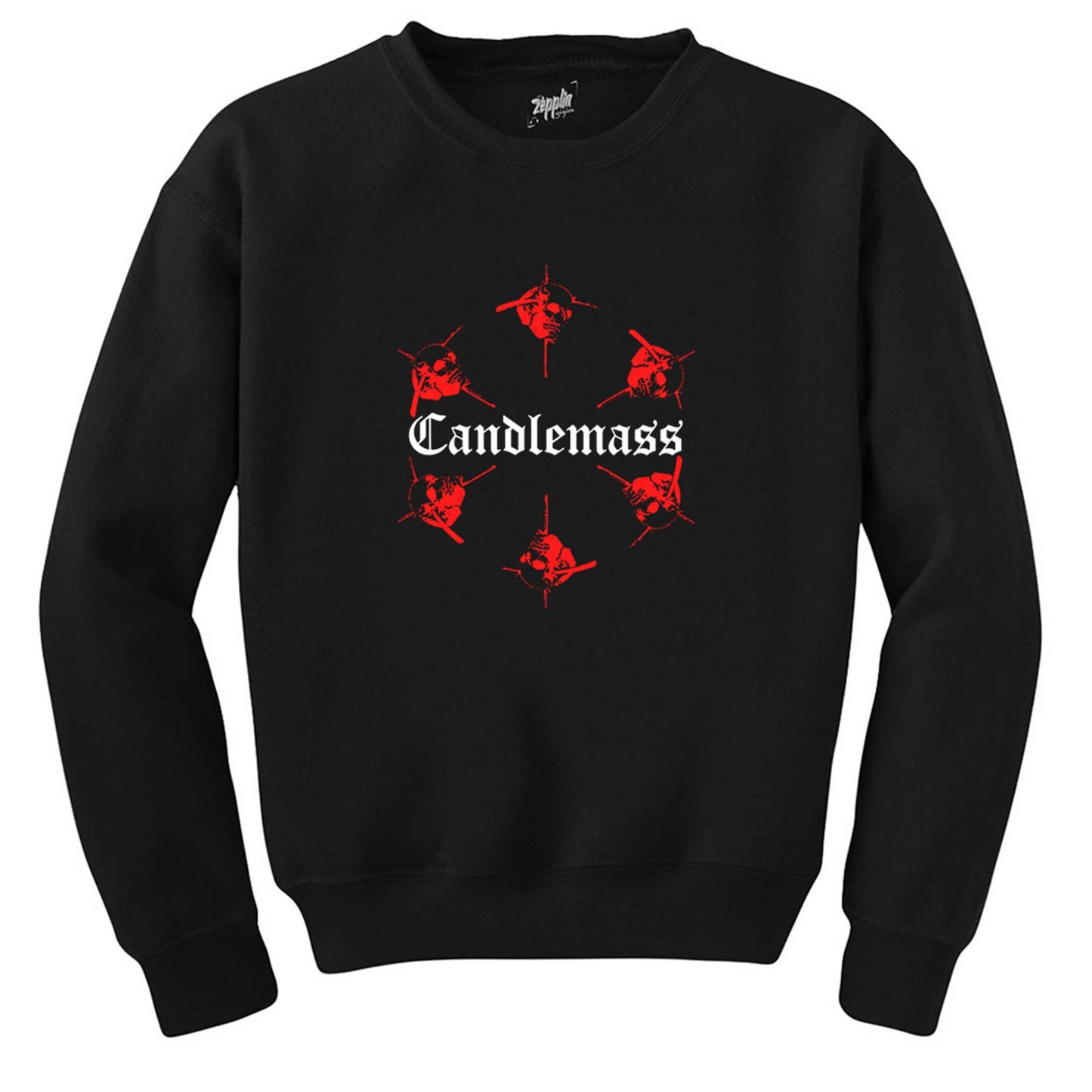 Candlemass Siyah Sweatshirt