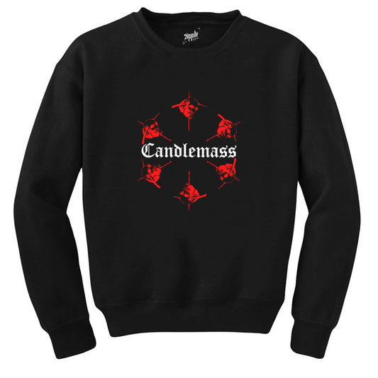 Candlemass Siyah Sweatshirt