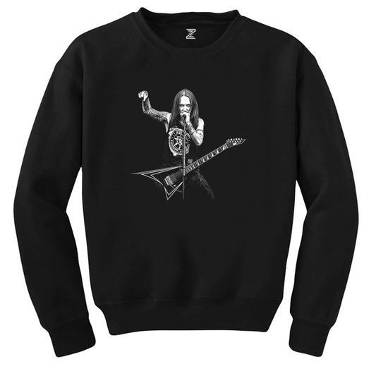 Children Of Bodom Alexi Laiho Siyah Sweatshirt