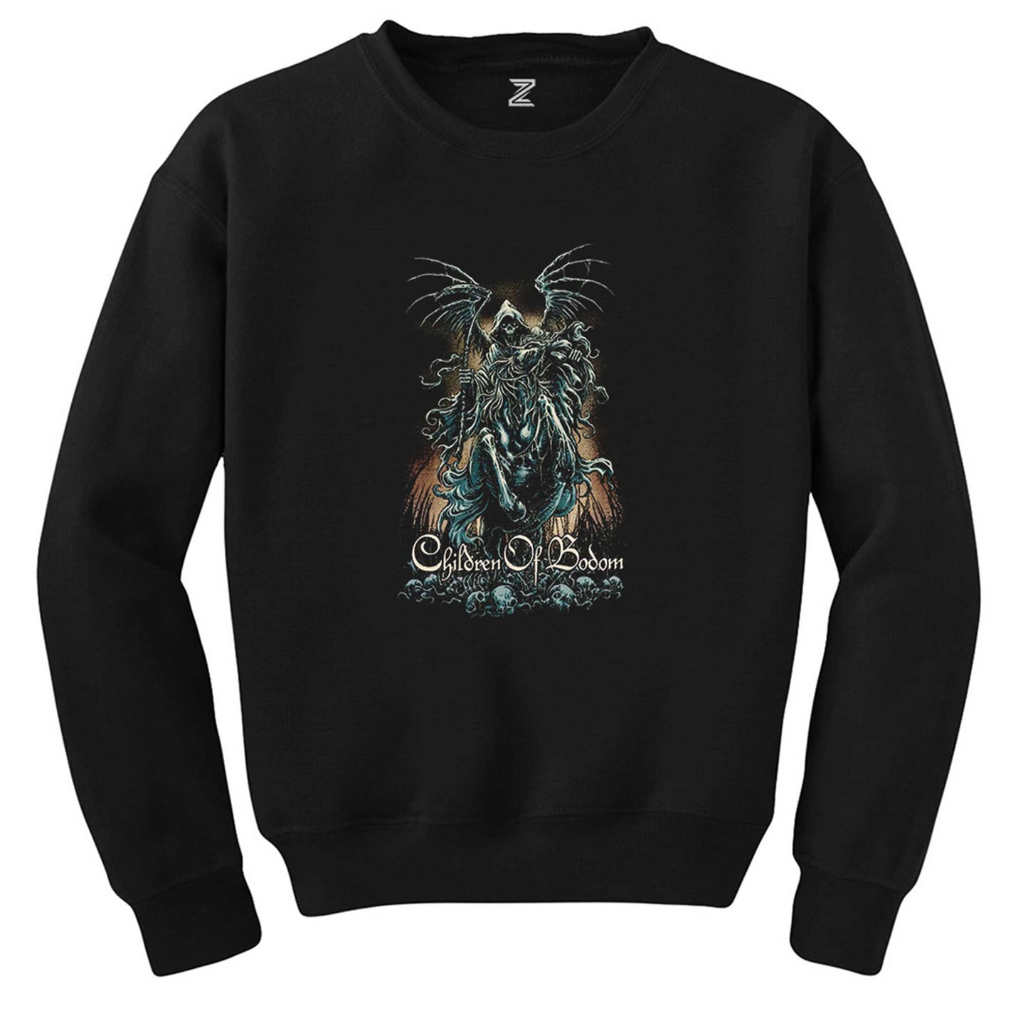 Children of Bodom Horseman Siyah Sweatshirt