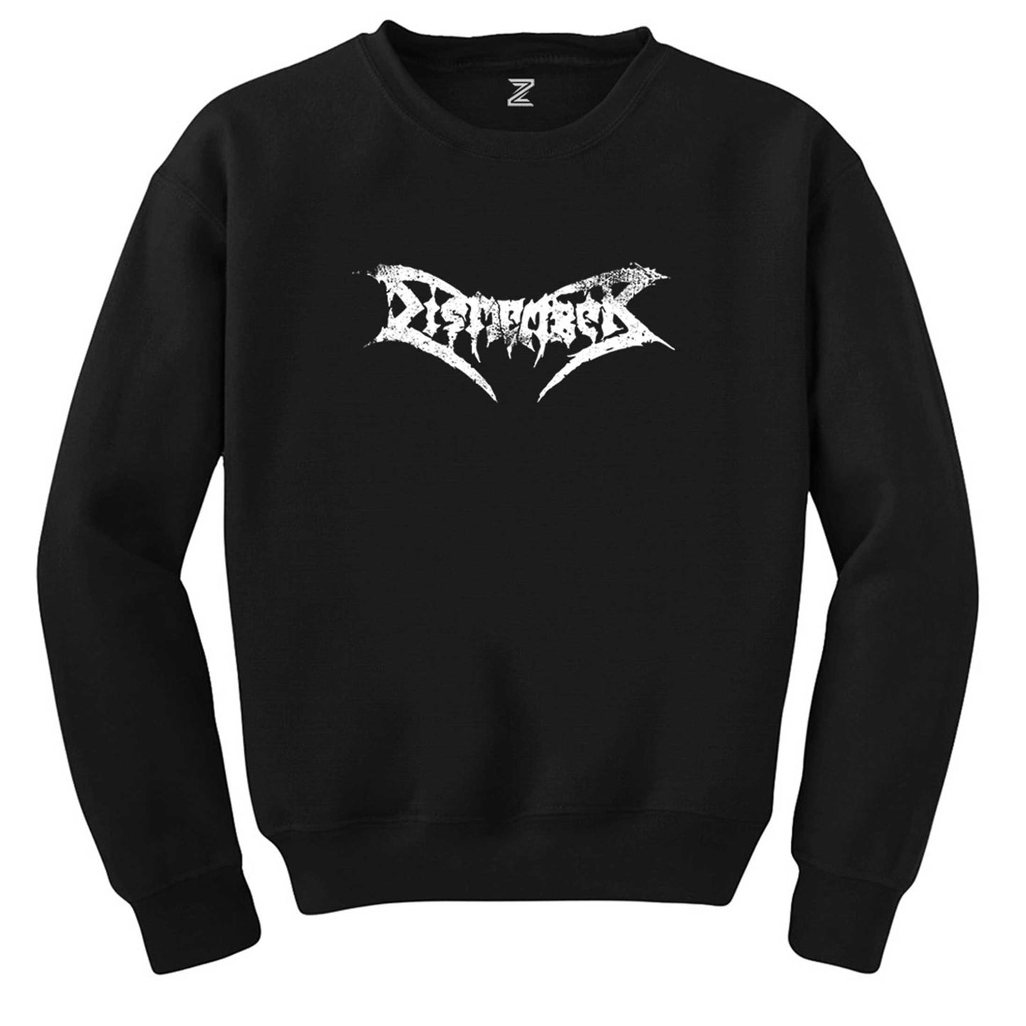 Dismember Logo Siyah Sweatshirt