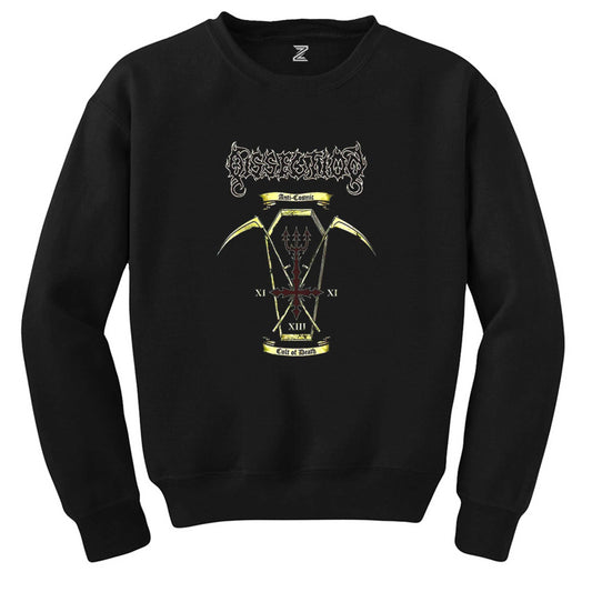 Dissection Cult Of Death Siyah Sweatshirt