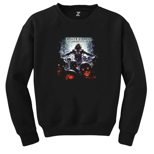 Disturbed the Lost Children Siyah Sweatshirt