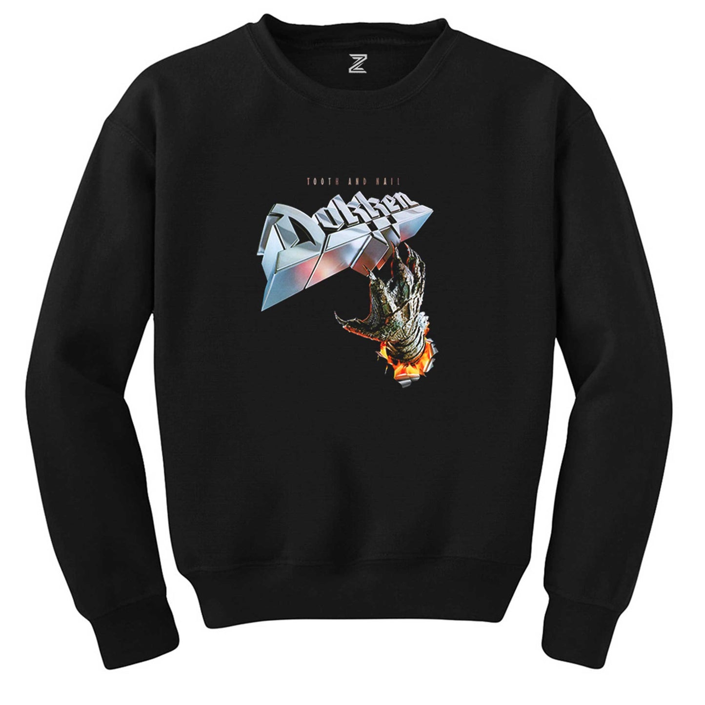 Dokken Tooth And Nail Siyah Sweatshirt
