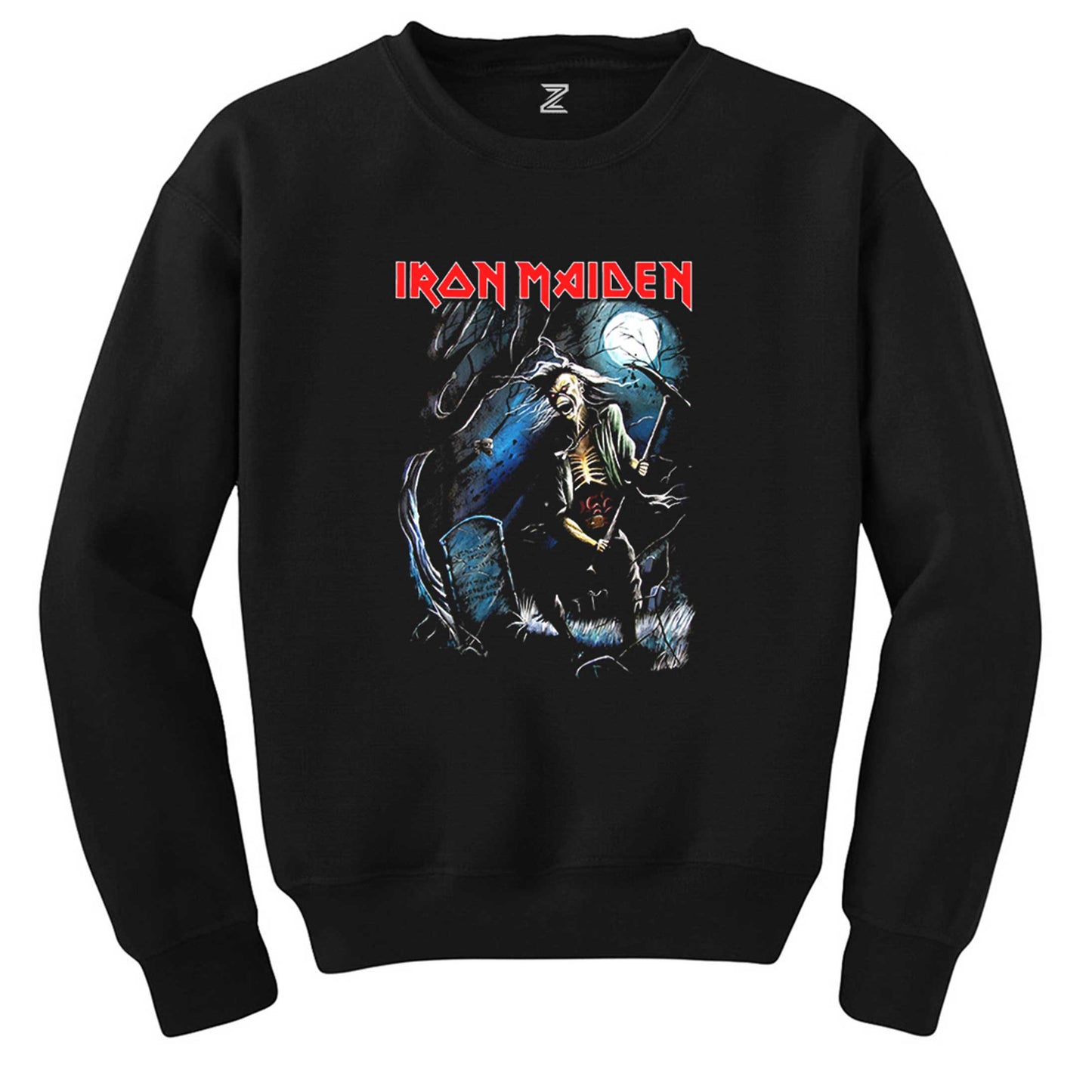 Iron Maiden Benjamin Siyah Sweatshirt