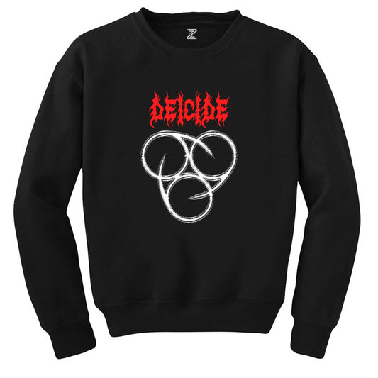 Deicide İnsineratehymn Siyah Sweatshirt
