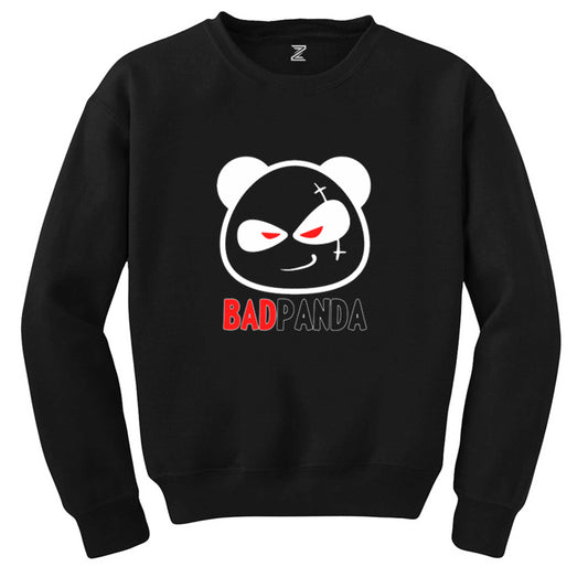 Baby Bad Panda Siyah Sweatshirt