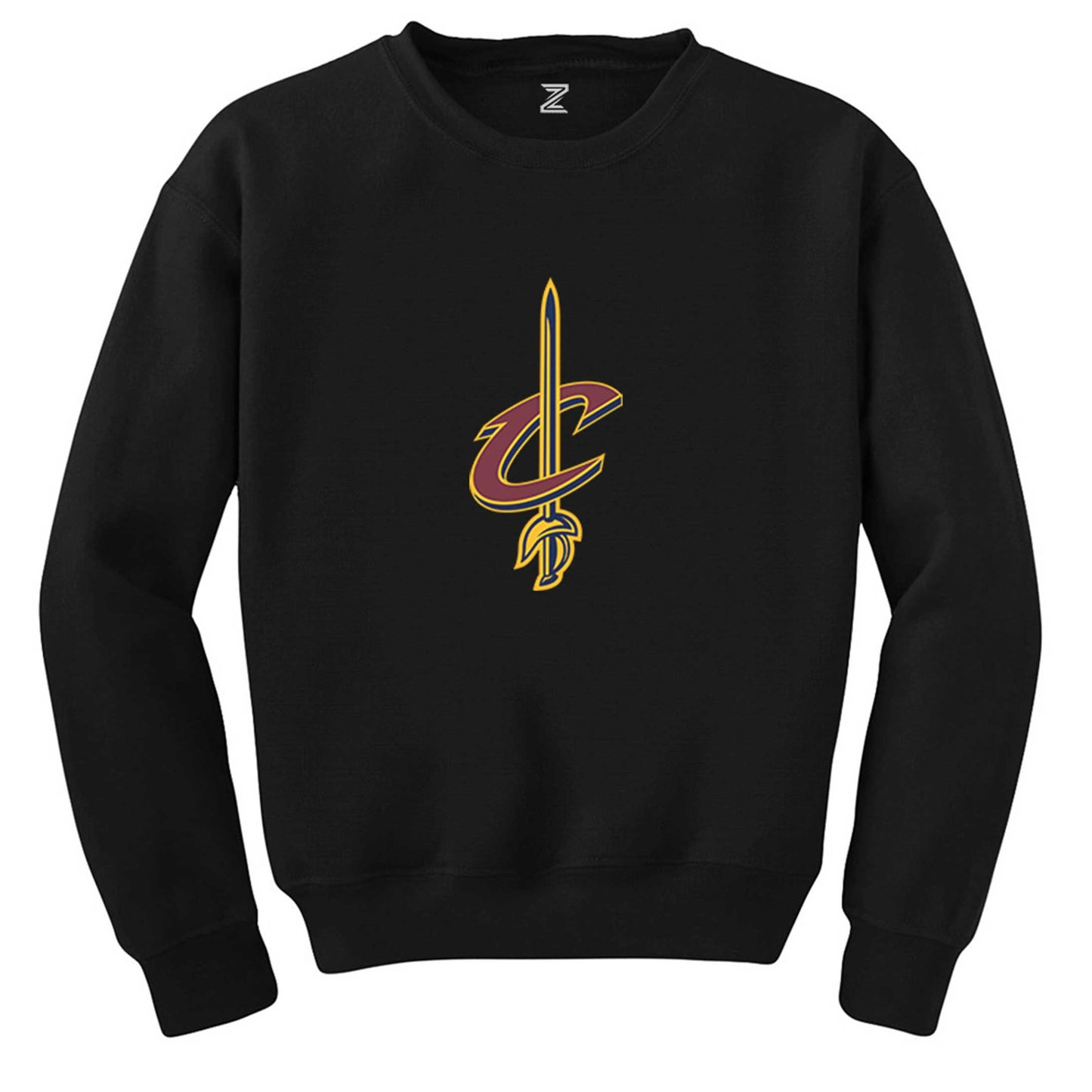 Clevaland Cavaliars Sword Siyah Sweatshirt